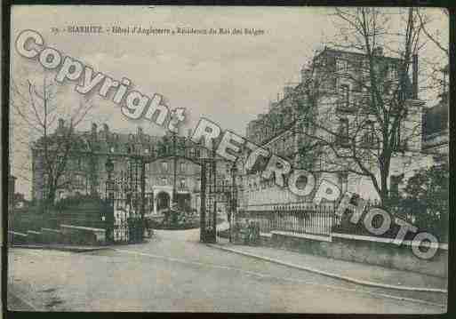 Ville de BIARRITZ Carte postale ancienne