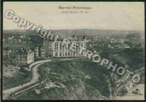 Ville de BIARRITZ Carte postale ancienne