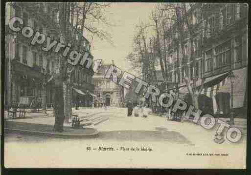 Ville de BIARRITZ Carte postale ancienne