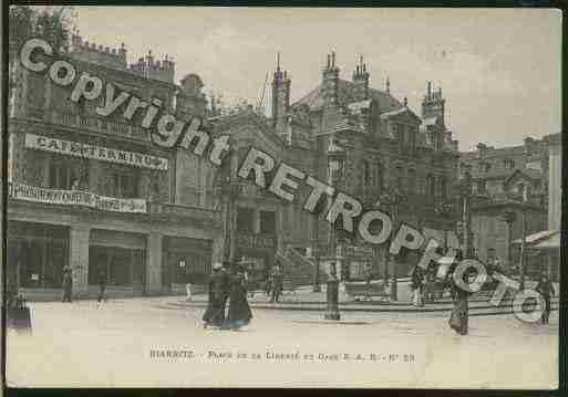 Ville de BIARRITZ Carte postale ancienne