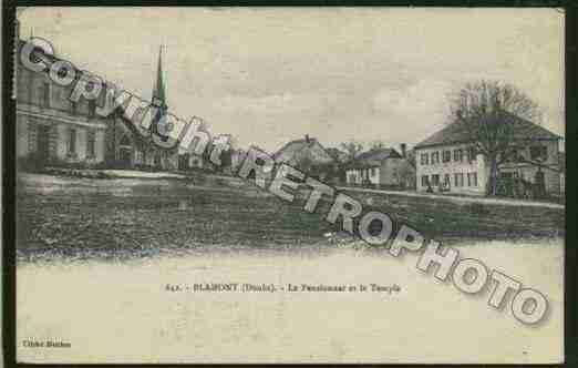 Ville de BLAMONT Carte postale ancienne