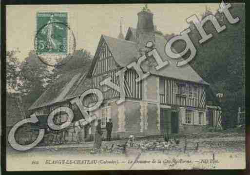 Ville de BLANGYLECHATEAU Carte postale ancienne