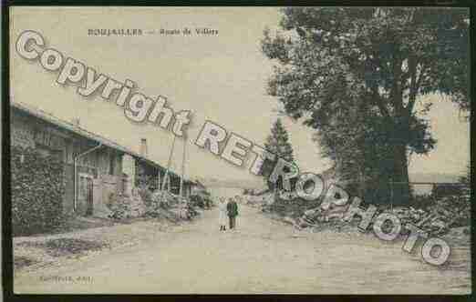 Ville de BOUJAILLES Carte postale ancienne