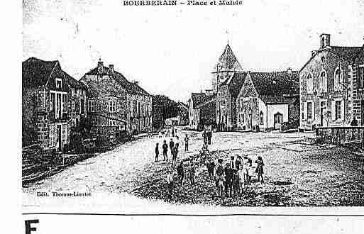 Ville de BOURBERAIN Carte postale ancienne