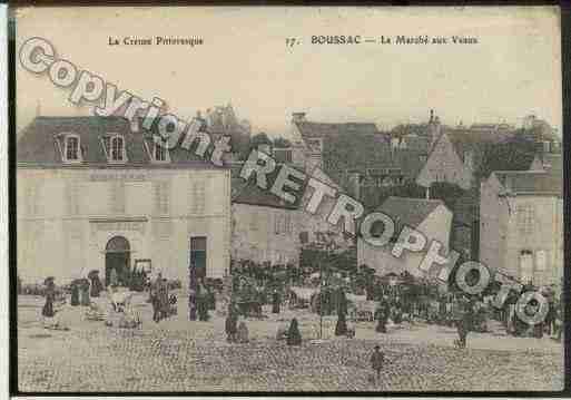 Ville de BOUSSAC Carte postale ancienne