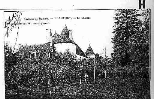 Ville de BOUSSAC Carte postale ancienne