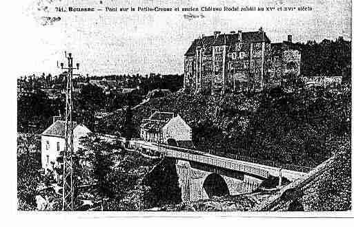 Ville de BOUSSAC Carte postale ancienne