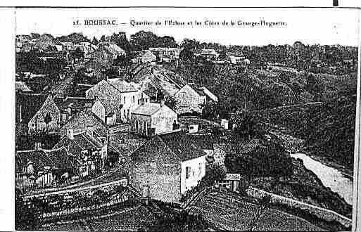 Ville de BOUSSAC Carte postale ancienne