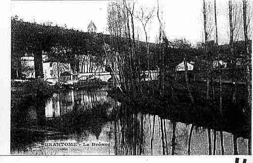 Ville de BRANTOME Carte postale ancienne