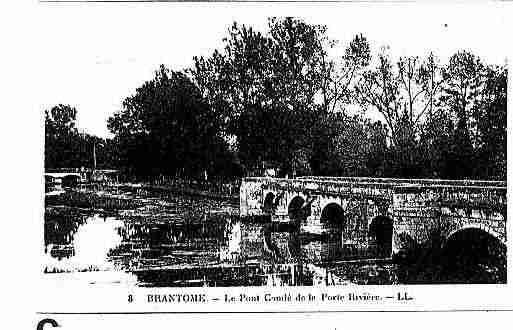 Ville de BRANTOME Carte postale ancienne