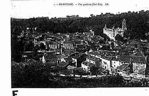 Ville de BRANTOME Carte postale ancienne