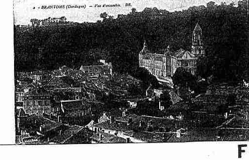 Ville de BRANTOME Carte postale ancienne