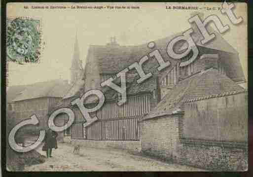 Ville de BREUILENAUGE(LE) Carte postale ancienne