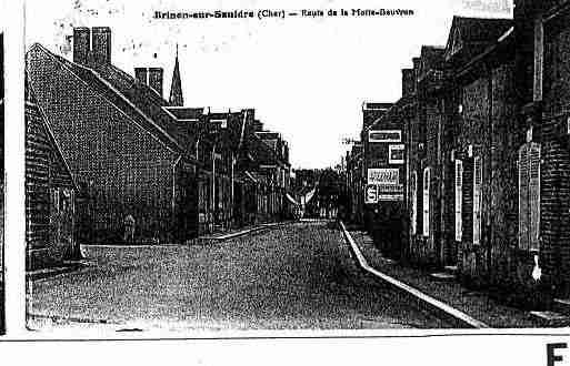 Ville de BRINONSURSAULDRE Carte postale ancienne