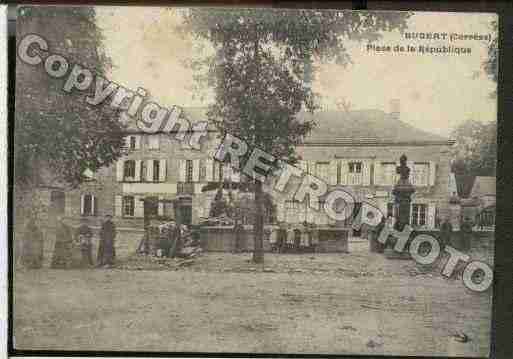 Ville de BUGEAT Carte postale ancienne