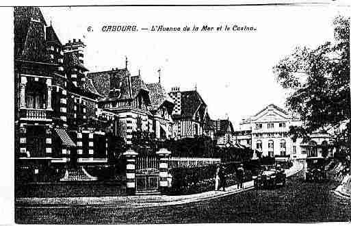 Ville de CABOURG Carte postale ancienne