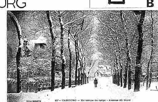 Ville de CABOURG Carte postale ancienne