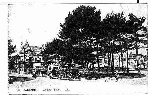 Ville de CABOURG Carte postale ancienne