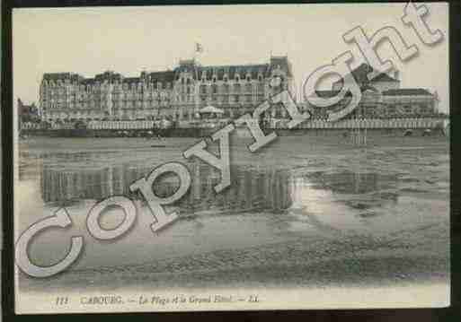 Ville de CABOURG Carte postale ancienne