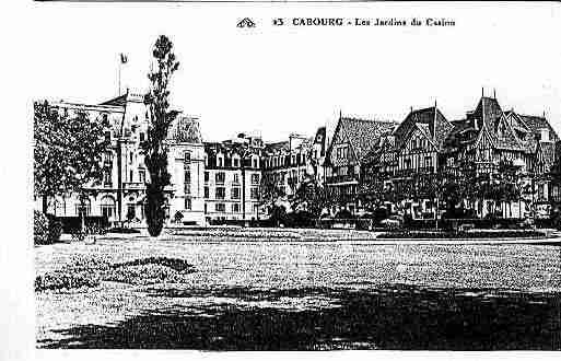 Ville de CABOURG Carte postale ancienne