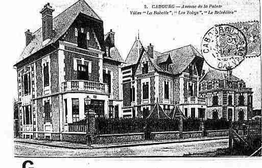 Ville de CABOURG Carte postale ancienne