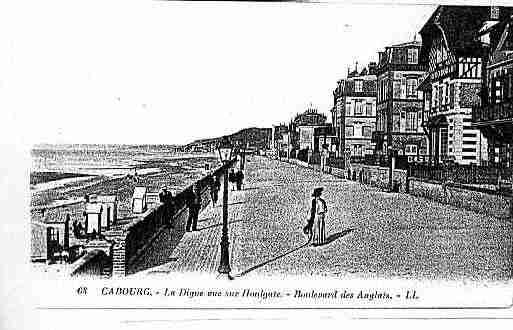 Ville de CABOURG Carte postale ancienne