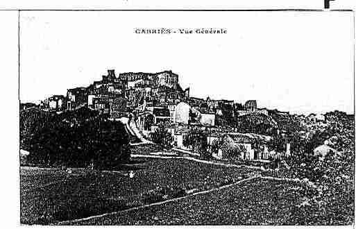 Ville de CABRIES Carte postale ancienne