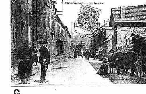 Ville de CAPDENACGARE Carte postale ancienne