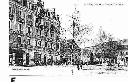 Ville de CAPDENACGARE Carte postale ancienne