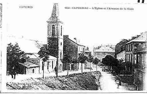 Ville de CAPDENACGARE Carte postale ancienne