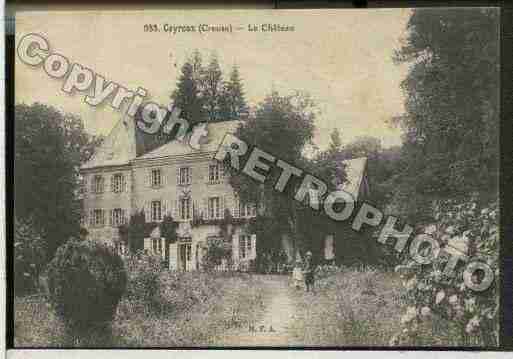 Ville de CEYROUX Carte postale ancienne