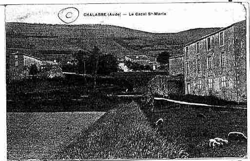 Ville de CHALABRE Carte postale ancienne