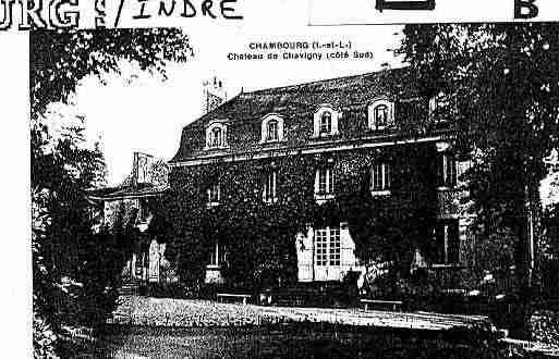 Ville de CHAMBOURGSURINDRE Carte postale ancienne