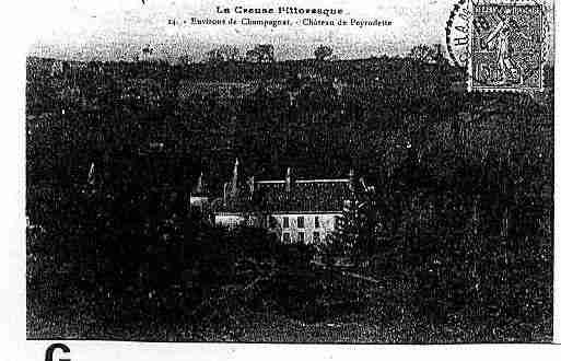 Ville de CHAMPAGNAT Carte postale ancienne