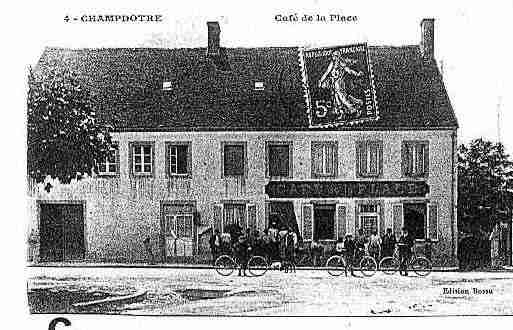 Ville de CHAMPDOTRE Carte postale ancienne