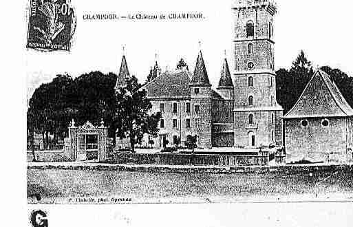 Ville de CHAMPFROMIER Carte postale ancienne