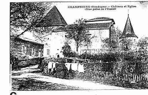 Ville de CHAMPNIERSETREILHAC Carte postale ancienne