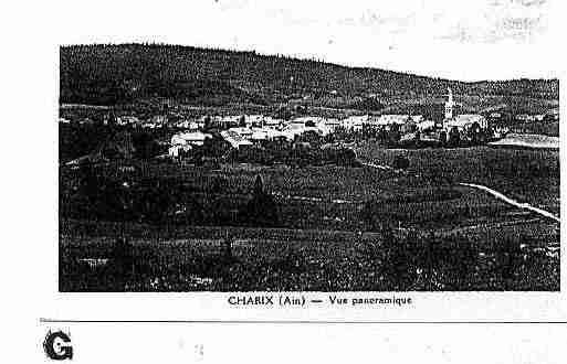 Ville de CHARIX Carte postale ancienne