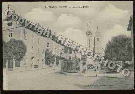 Ville de CHARQUEMONT Carte postale ancienne