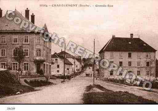 Ville de CHARQUEMONT Carte postale ancienne