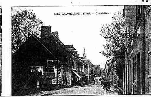 Ville de CHATEAUMEILLANT Carte postale ancienne