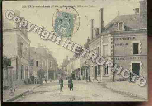 Ville de CHATEAUMEILLANT Carte postale ancienne