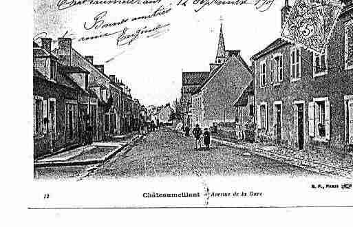 Ville de CHATEAUMEILLANT Carte postale ancienne