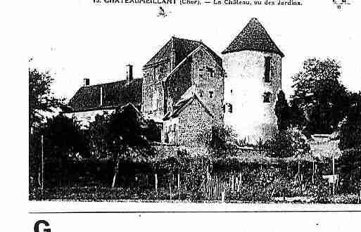 Ville de CHATEAUMEILLANT Carte postale ancienne