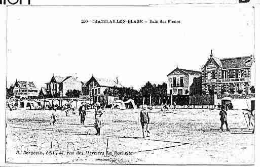 Ville de CHATELAILLONPLAGE Carte postale ancienne