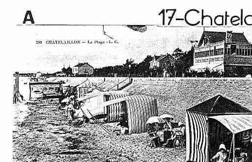 Ville de CHATELAILLONPLAGE Carte postale ancienne