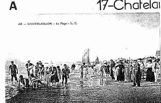 Ville de CHATELAILLONPLAGE Carte postale ancienne