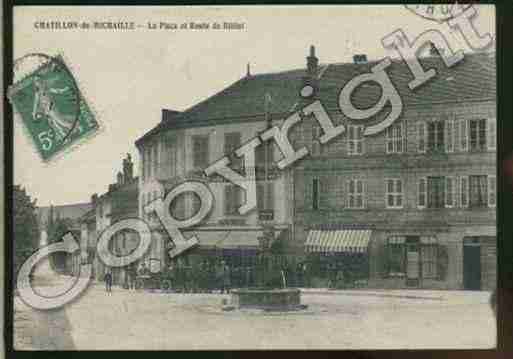 Ville de CHATILLONENMICHAILLE Carte postale ancienne