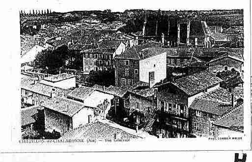 Ville de CHATILLONSURCHALARONNE Carte postale ancienne