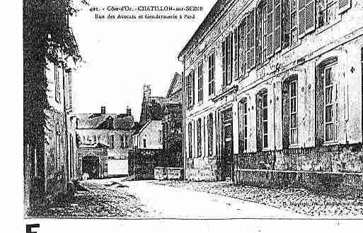 Ville de CHATILLONSURSEINE Carte postale ancienne